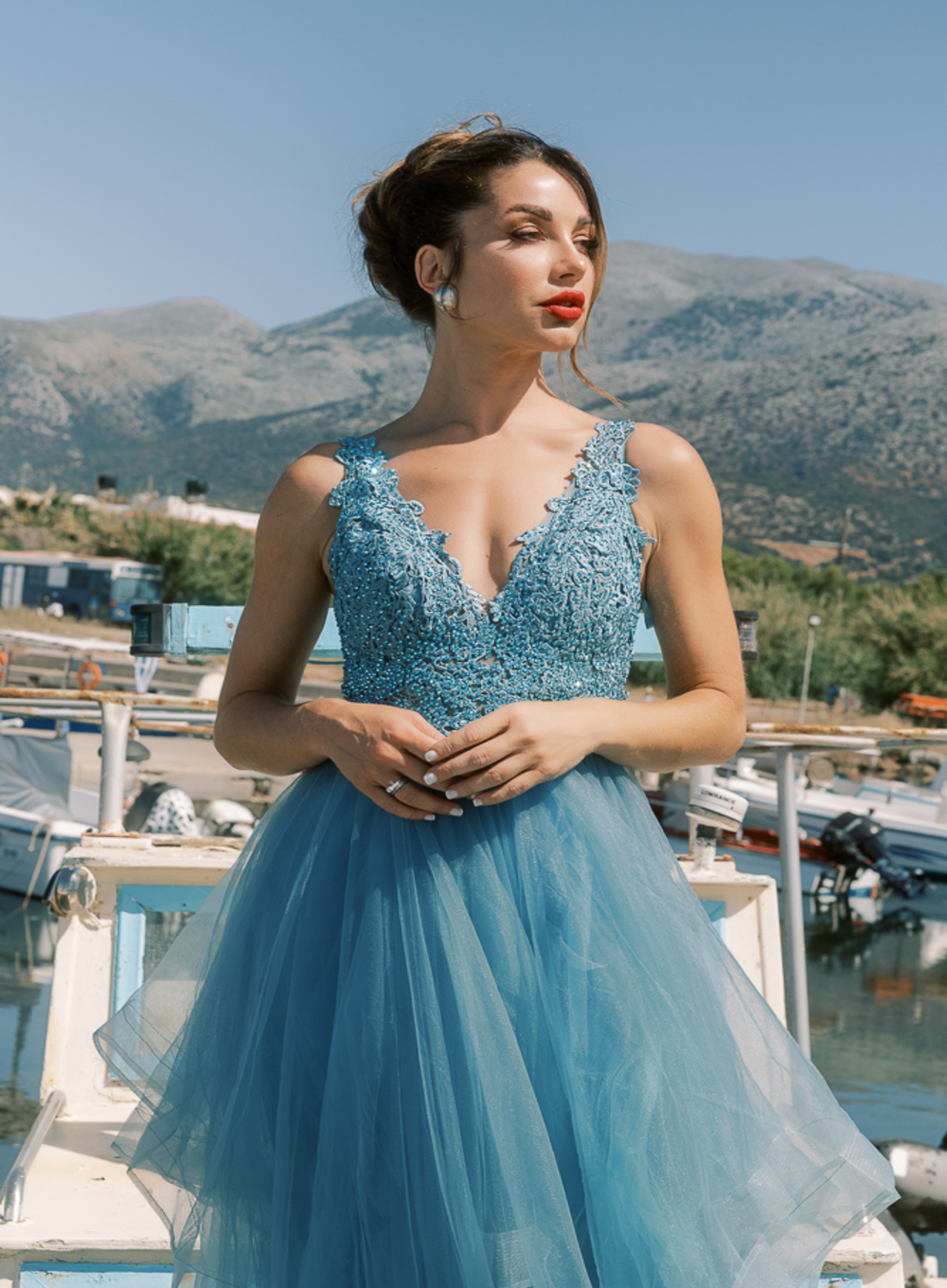 Michelle - Ονειρικό Τούλινο Φόρεμα - 2